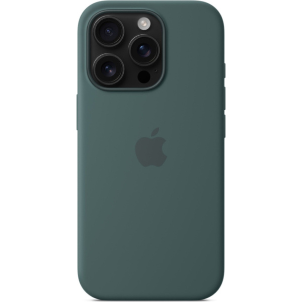 Чехол Apple для iPhone 16 Pro Silicone с MagSafe зеленый 2